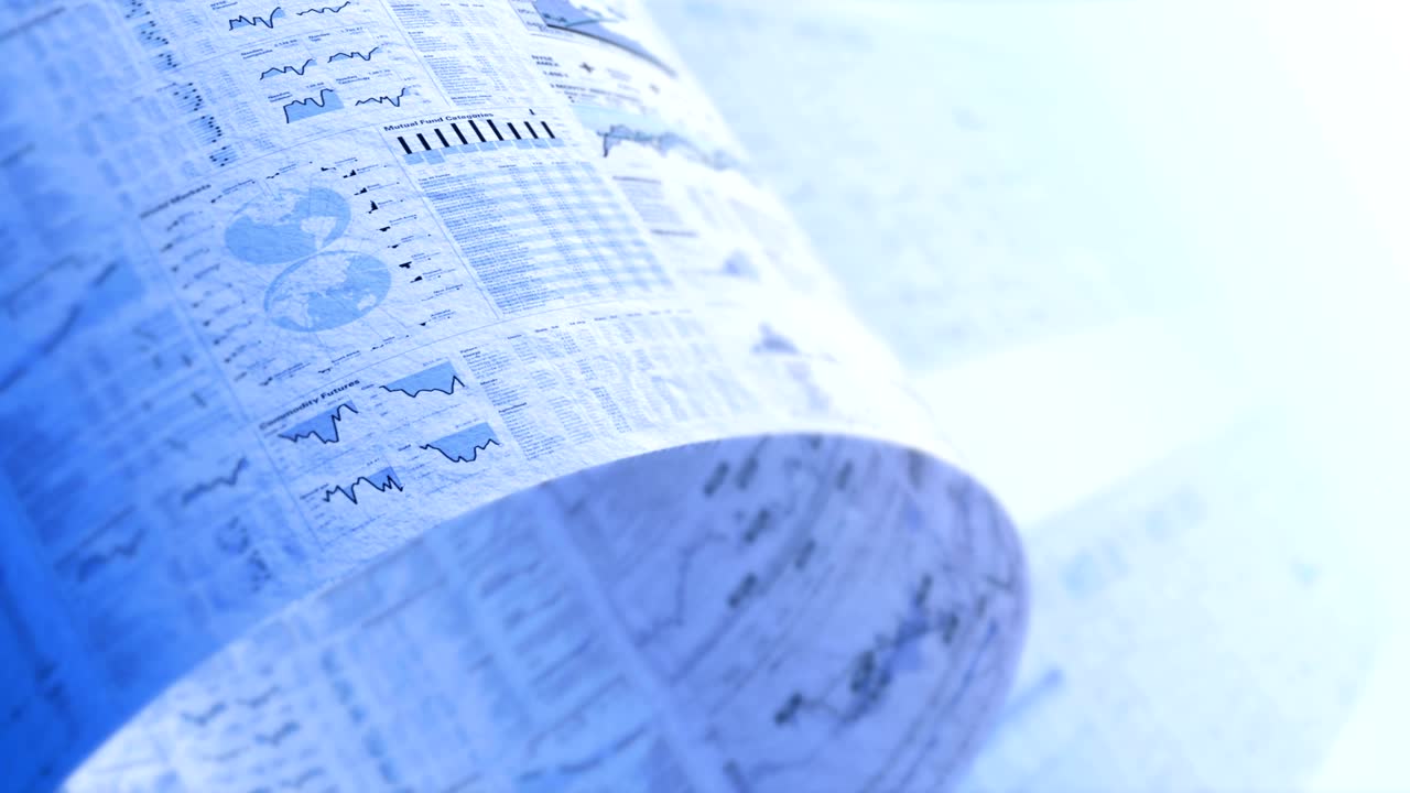 финансовый диаграмм, цикл, 4k - ультра высокое качество.