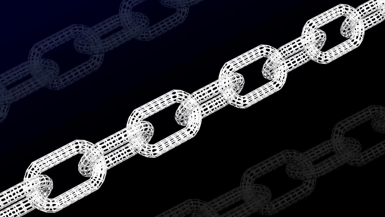 블록체인 3d 렌더링