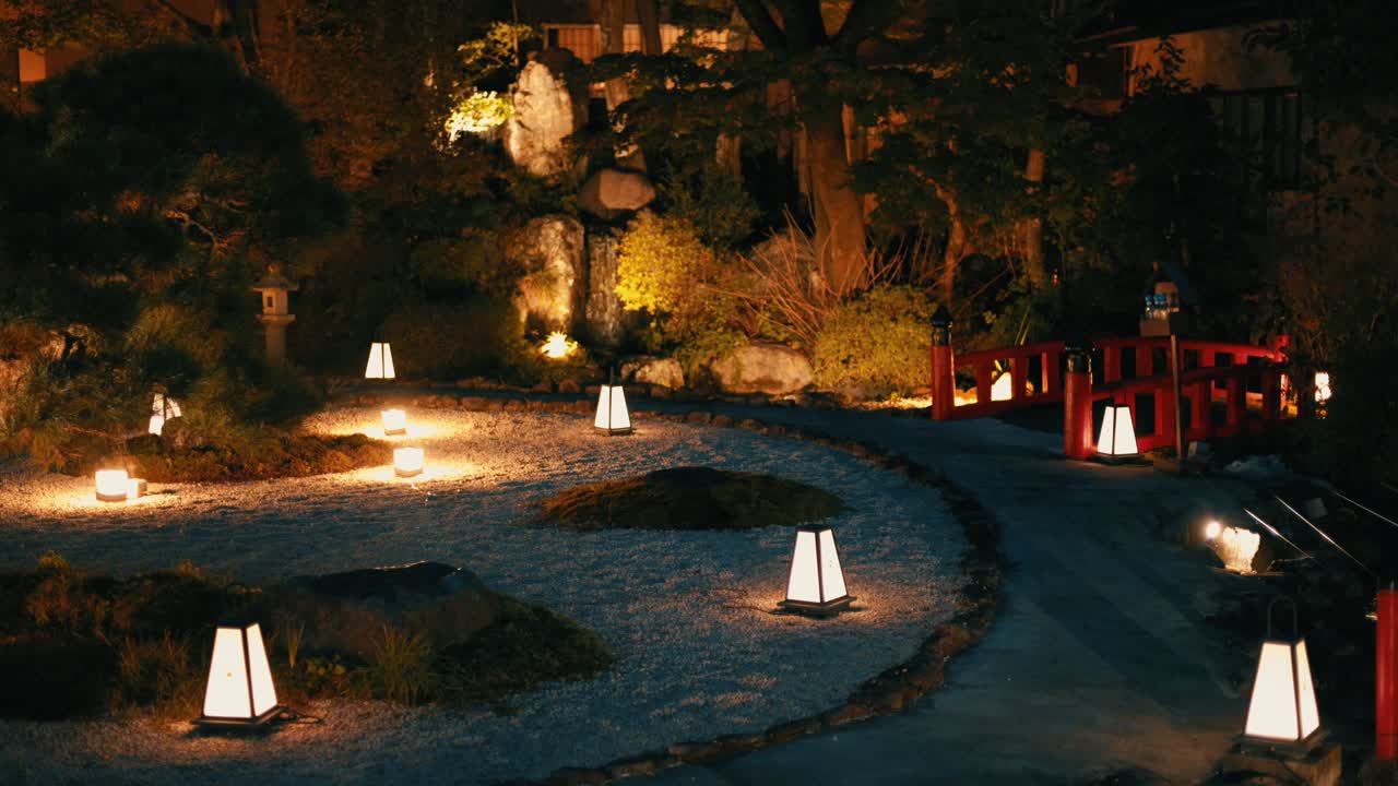 도시의 아름다운 야경