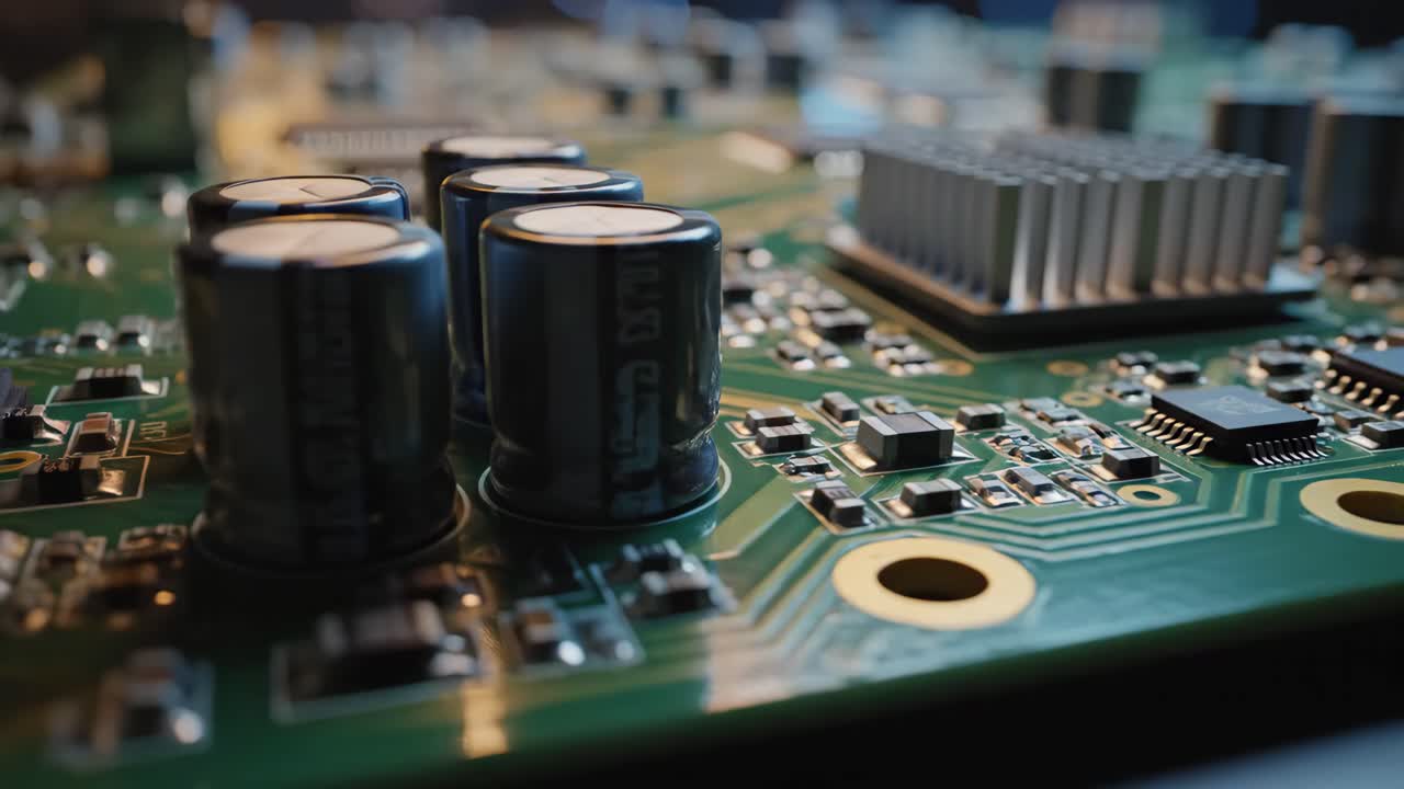 Circuit Board Close-up