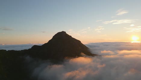 Epic-Sunrise-4K-Drone-Footage-in-Pico-Ruivo---ilha-da-Madeira---Portugal