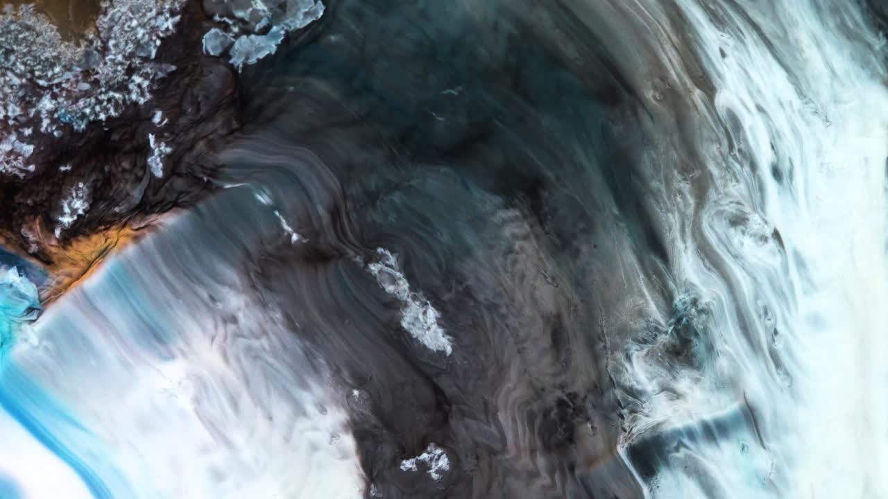 arte líquido abstracto - colores de tinta, uhd