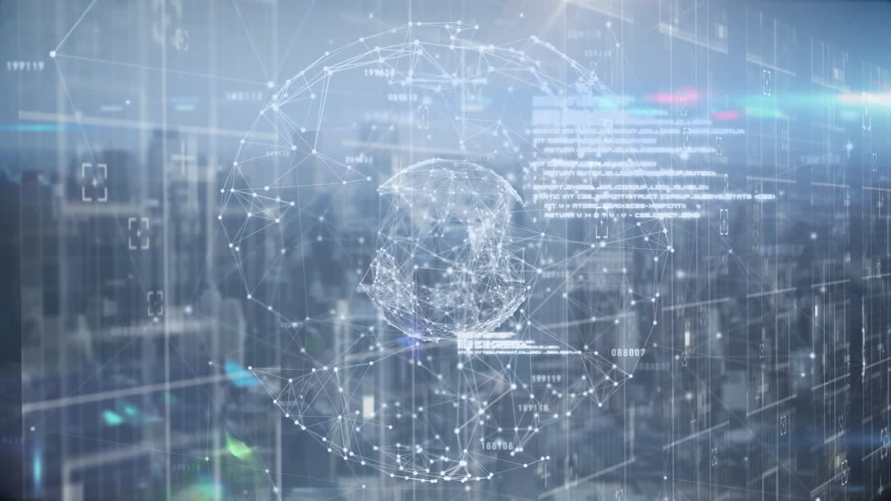 도시 풍경에 대한 연결 네트워크의 세계