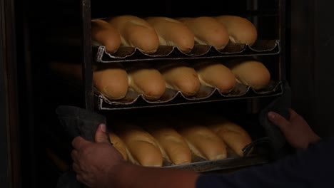 handmade bread oven, ready to bake bread buns, artisan bakery, baker making bread and pastry, dough kneading