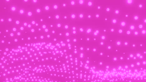 abstract glowing pink circles background