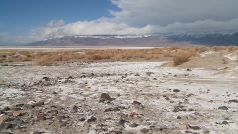 time lapse of clouds over the owens valley dry lake bed 1