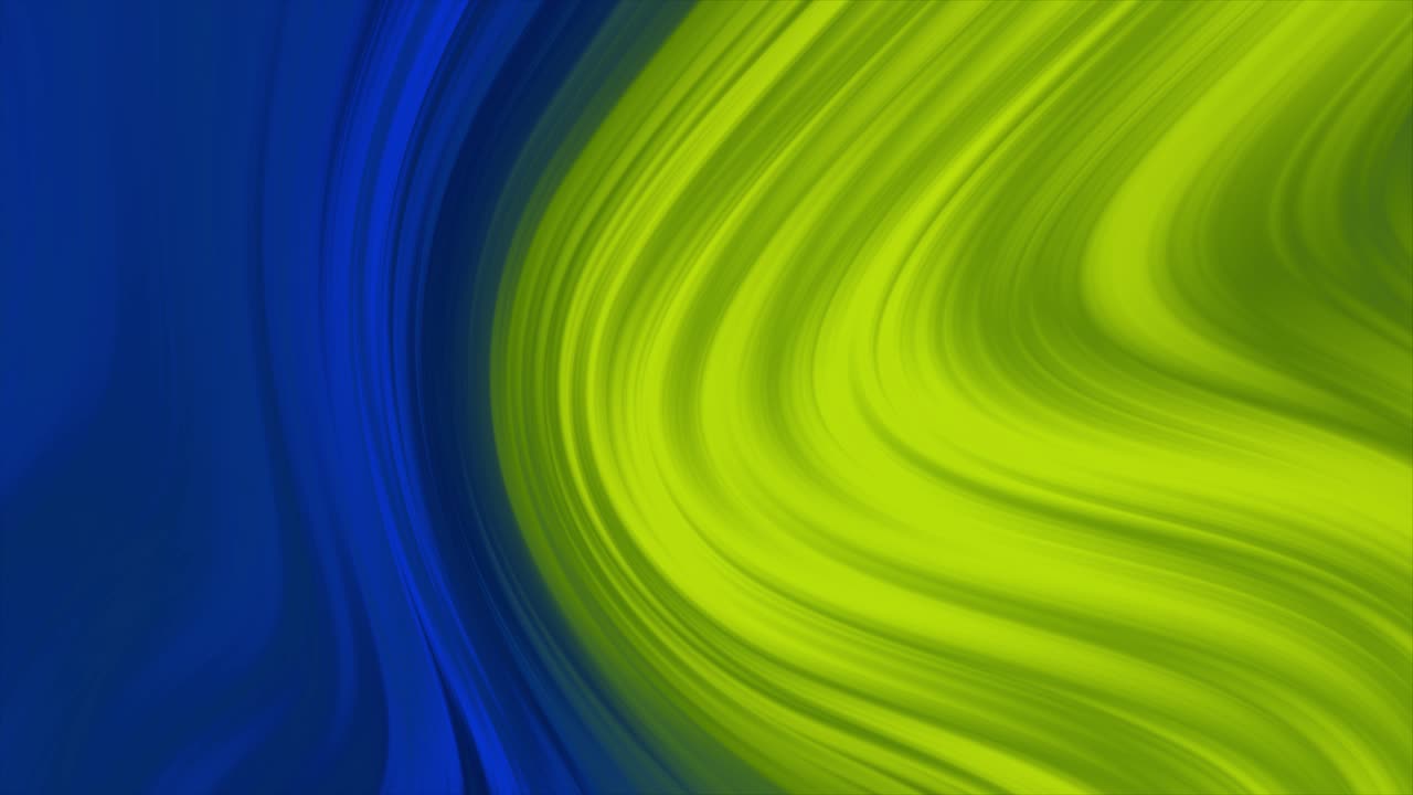 gradiente líquido de deformación onda de remolino animación de fondo lenta suave dinámica abstracta movimiento brillante efectos gráficos de movimiento efectos visuales digital color azul verde limón