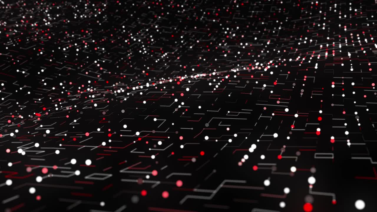 fondo digital abstracto con partículas