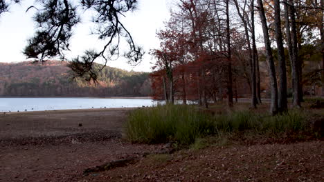 Sunset-lake-Catherine-Arkansas-Autumn-2021