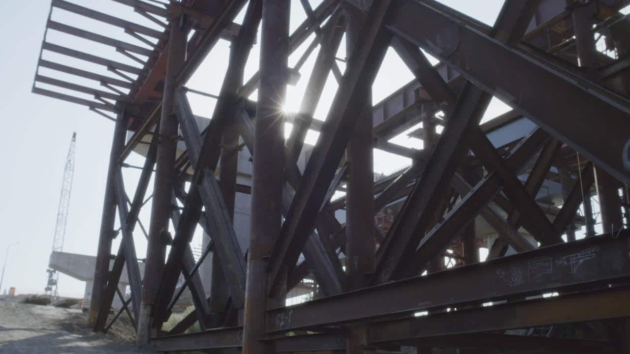 Highway Bridge Under Construction