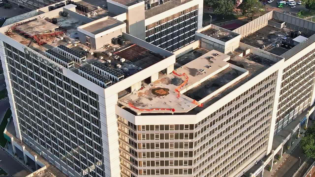 Edifício localizado em Accra, Gana, e seus arredores