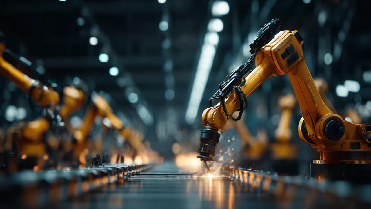 Advanced Industrial Robotics in Action: Precision Welding Process ...