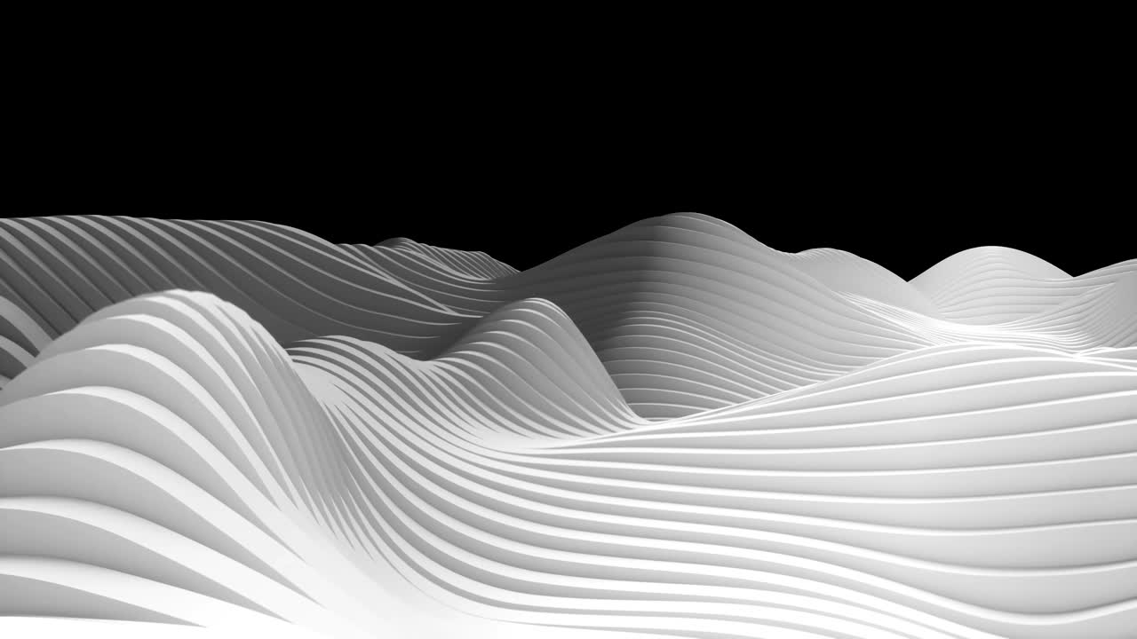 Futuristic data wave. Sci-fi theme.