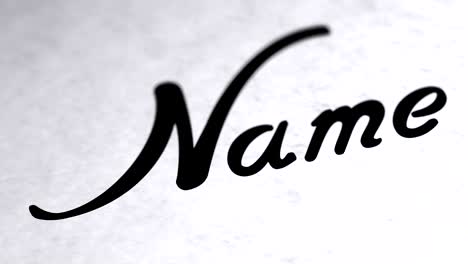 "name" on the page. looping footage has 4k resolution.