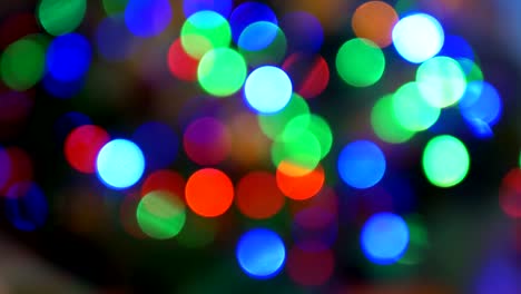 bokeh colorful lights in 4k