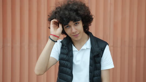 teenager with sunglasses