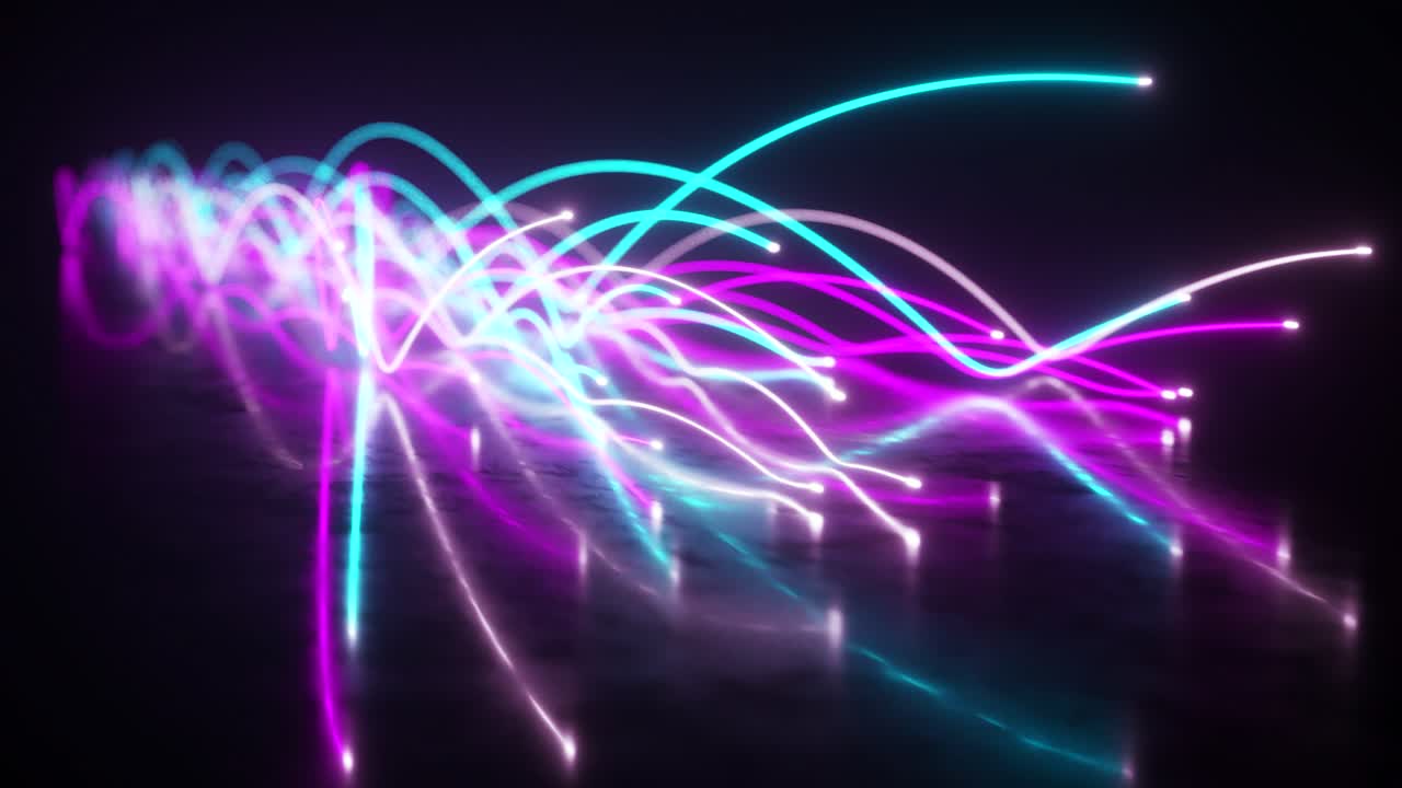 luces de neón abstractas