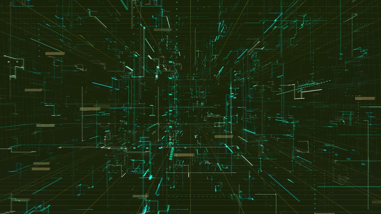Futuristic CG Animation Background
