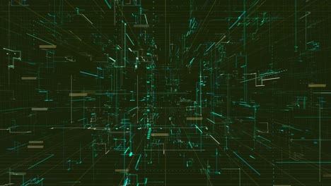 futuristic cg animation background
