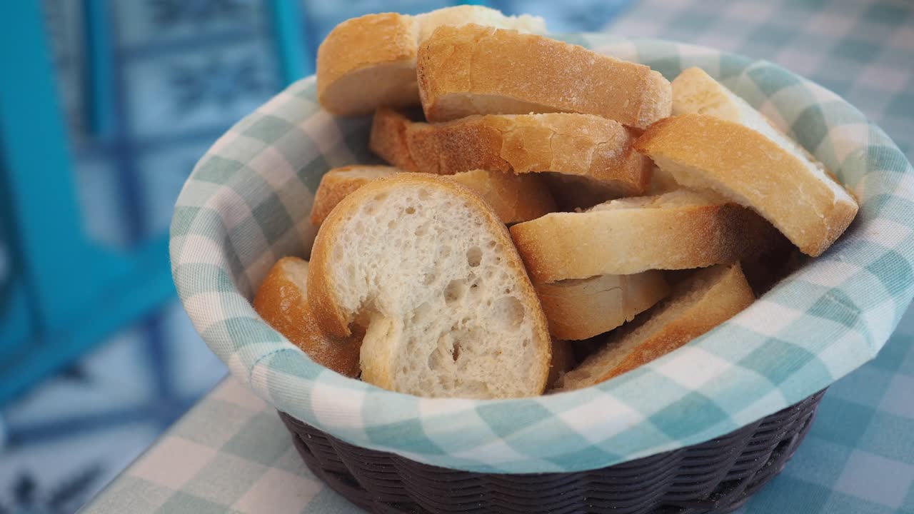 Bread in a basket