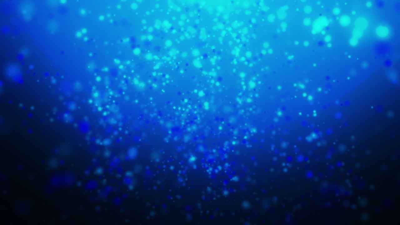 추상적인 파란 입자 배경