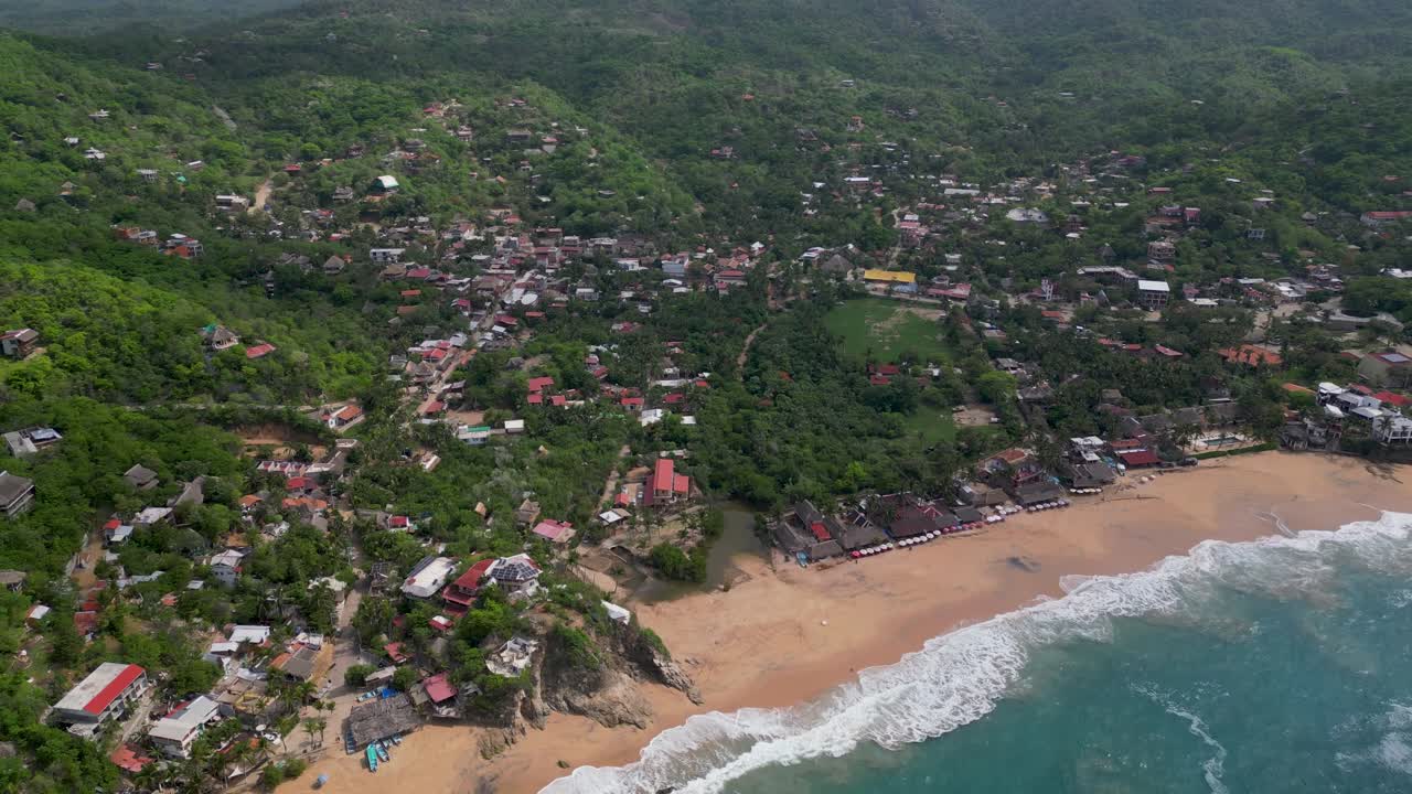 An Aerial Adventure Above Oaxaca's Coastal Gem of Mexico