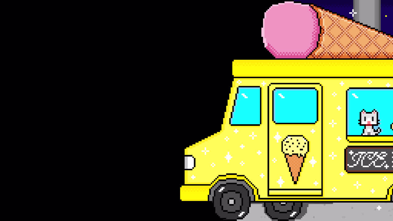 Pixel ice wagon Night Transitions. 1080p - 30 fps - Alpha Channel (7).mov