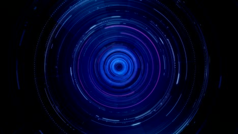 4k 루프 미래 기술 추상 모션 그래픽 배경