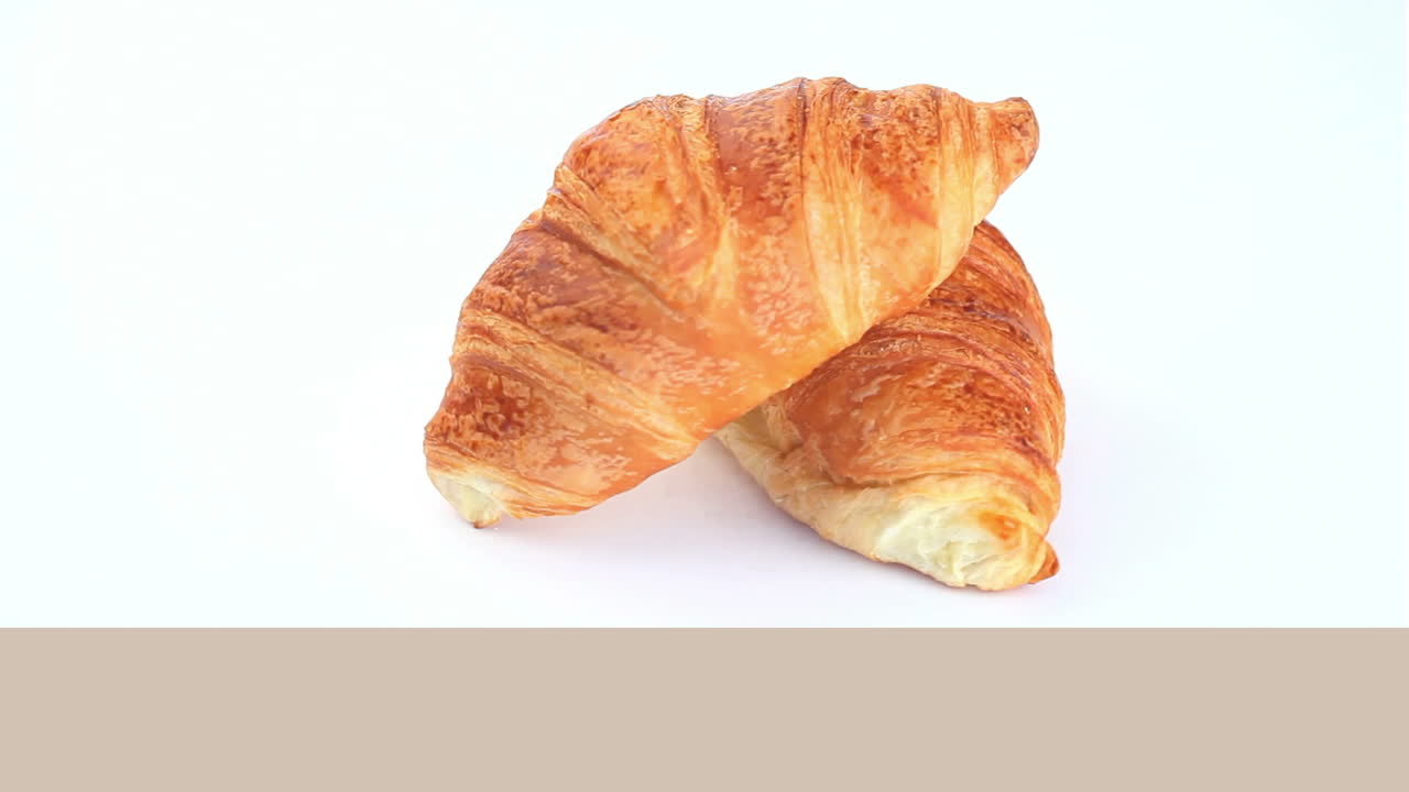 아침 식사 재료의 비디오