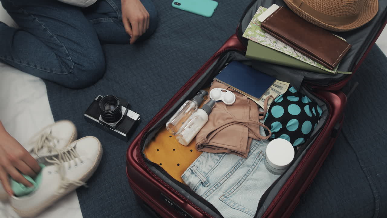 Packing a Suitcase for Travel