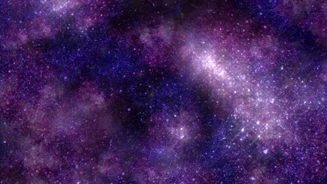 stunning space background with purple and blue stars