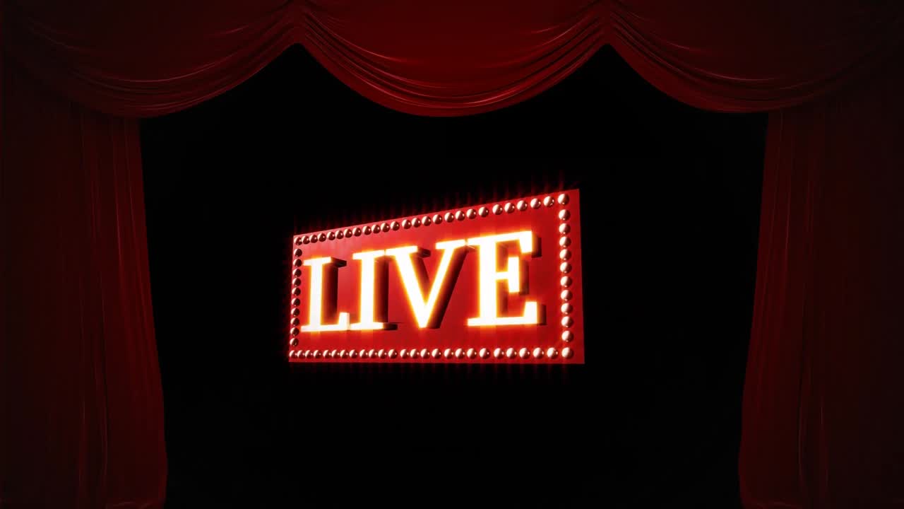 Digital composite of a live theater performance