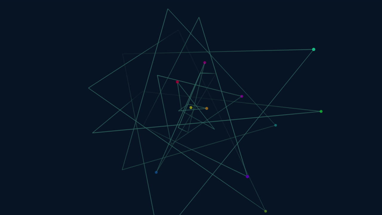 интригующий геометрический рисунок завораживающая игра линий и точек