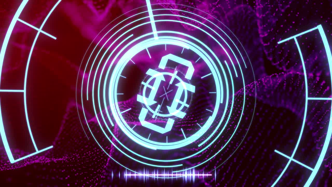 sci interfaz de usuario futurista hud