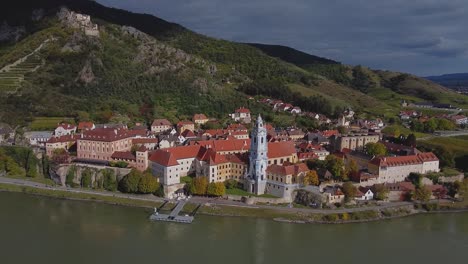 dürnstein castle in austria along the danube