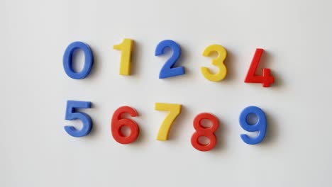 numbers magnets 00