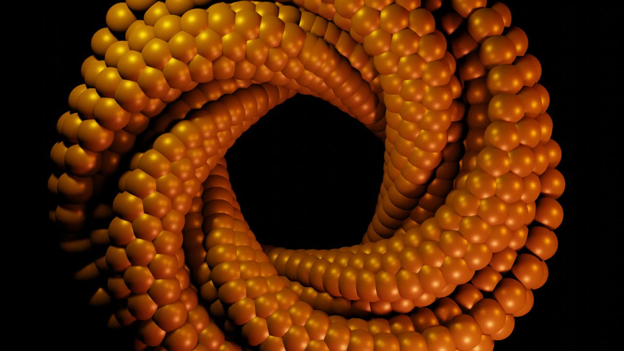 Abstract futuristic corn seeds pattern, Moving dark futuristic backgound.