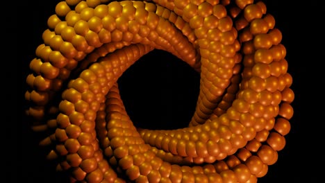 abstract futuristic corn seeds pattern, moving dark futuristic backgound.