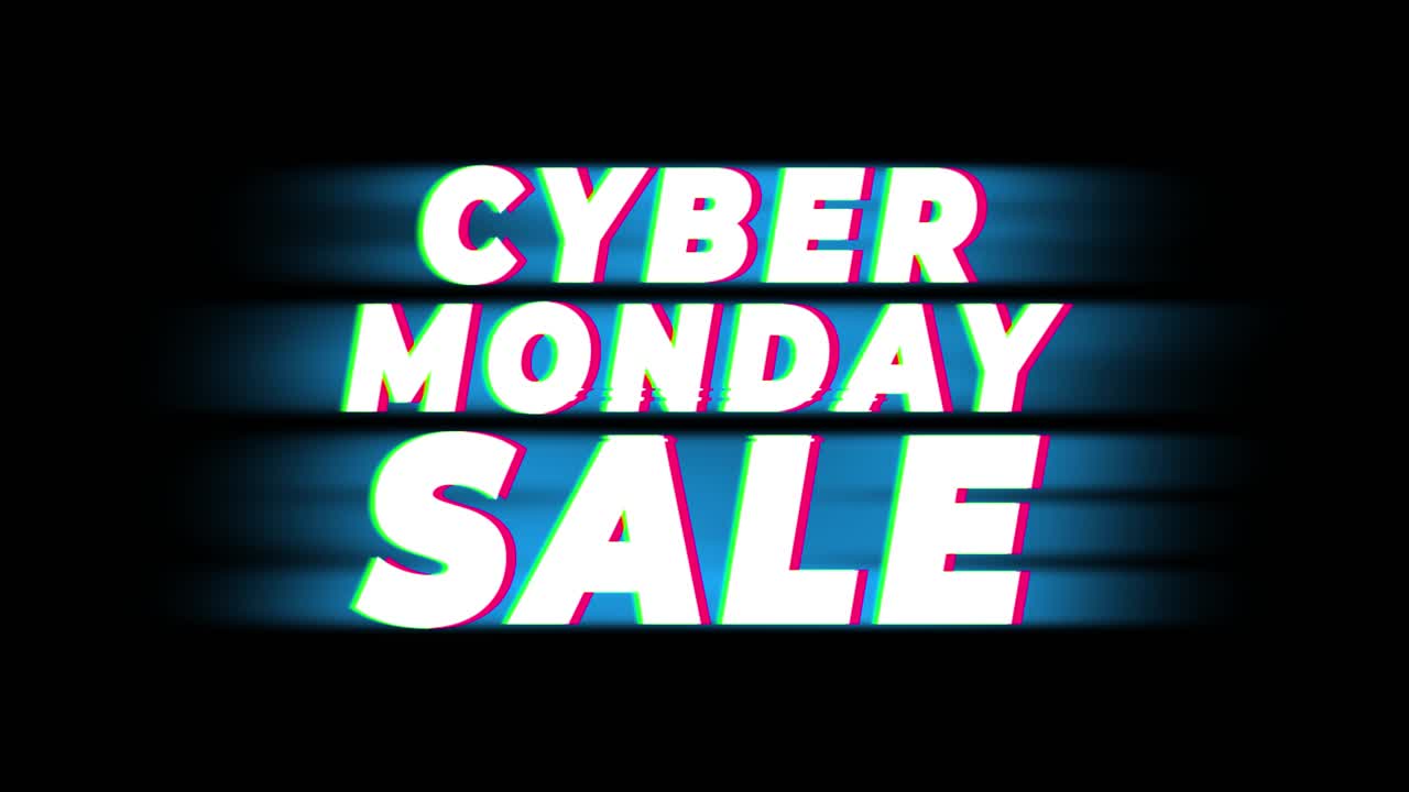 Cyber Monday Sale Graphic Design