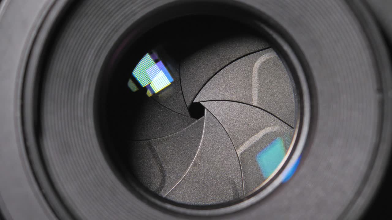 클로즈업 렌즈 앞면 노출 개 개 디아프라그마 f 멈추기 개 조정 dslr 카메라 사진 개념