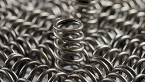 Versatile-montage-of-small-coil-springs-on-rotating-background