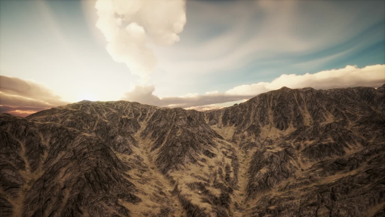 paisaje montañoso a gran altitud