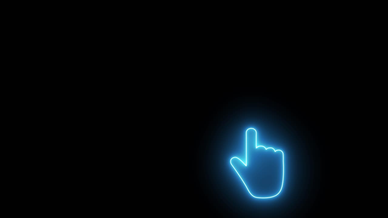 Neon Cursor Icons