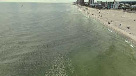gulfshore beaches in alabama aerial view