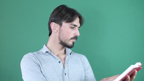 Man-Reading-Book