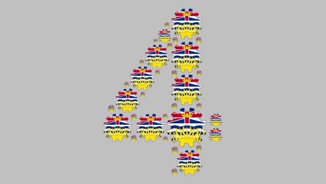 columbia británica número cuatro
