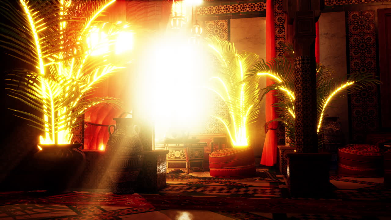 신비로운 모로코 궁전 인테리어