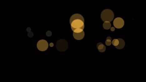 fondo de bucle sin costuras de bokeh circular con canal alfa 4k