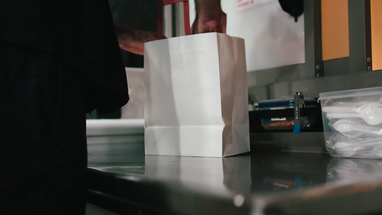 Preparing Food for Takeout