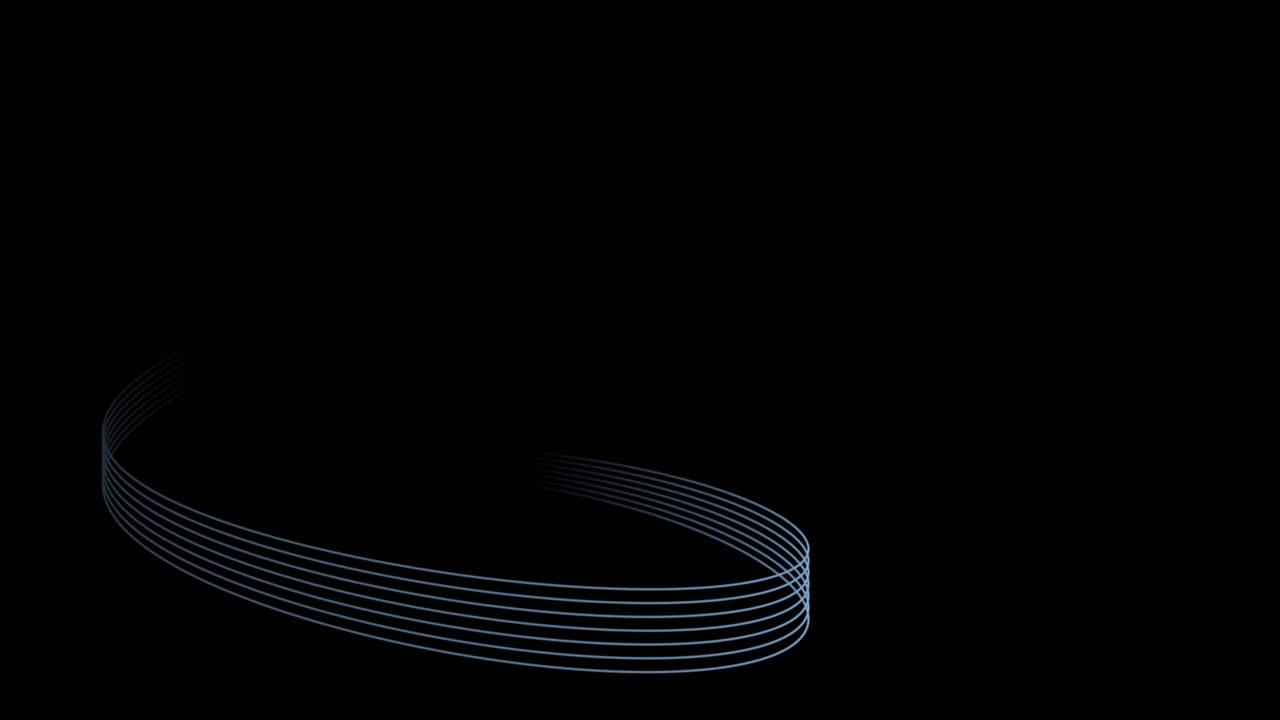 animación 3d de 7 líneas para fondo.